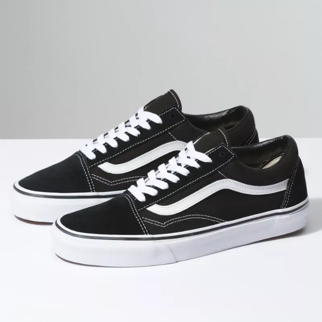 Vans Old Skool Black White Shoe Gunthers Supply And Goods