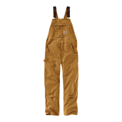 Relaxed Fit Duck Bib Overall Carhartt Brown