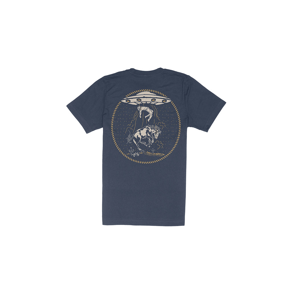 Charros & Aliens Tee Navy