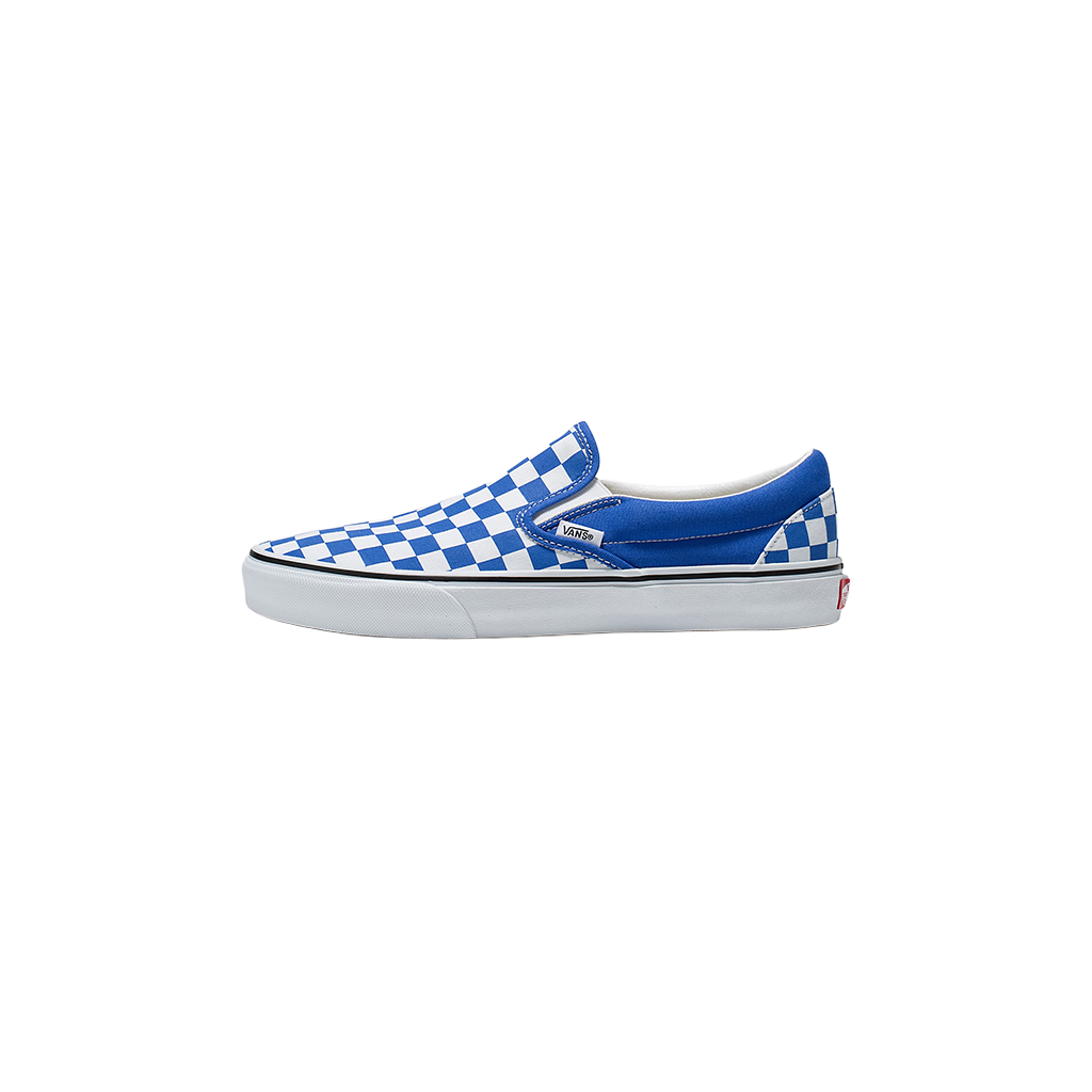 Slip On Checkerboard Dazzling Blue