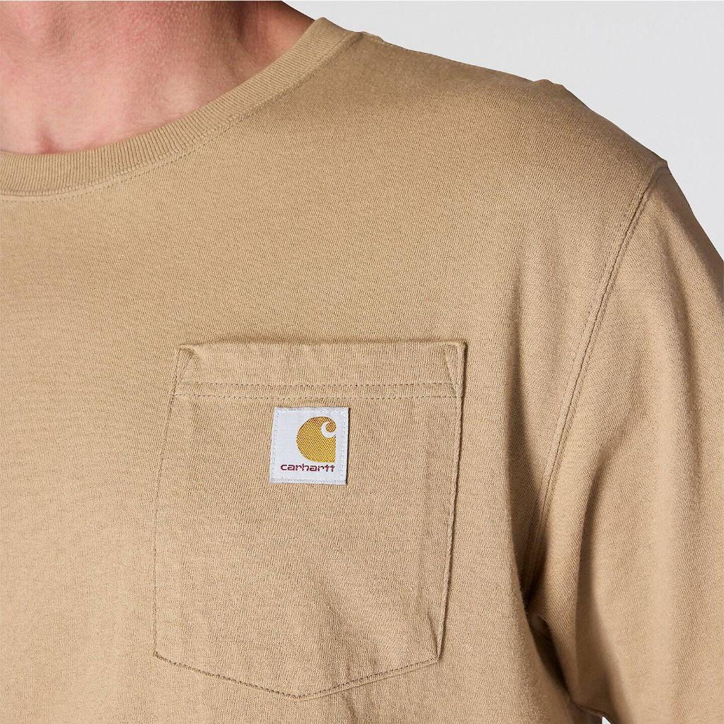 Loose Fit Heavyweight S/S Pocket Tee Desert