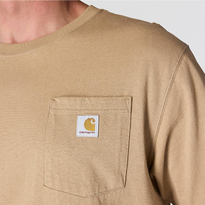 Loose Fit Heavyweight S/S Pocket Tee Desert