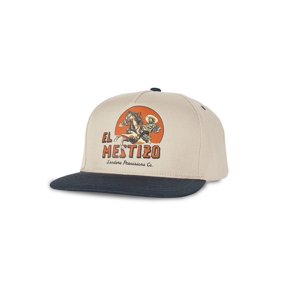 El Mestizo Hat White/Navy