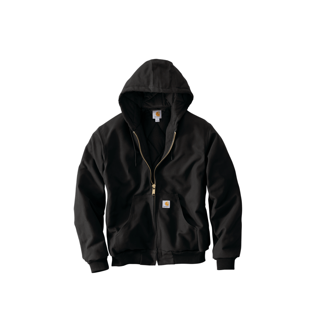 Flannel Lined Active Jacket Black