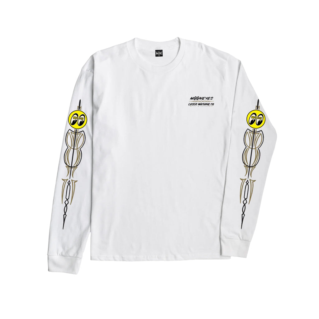 Blue Collar L/S Tee White