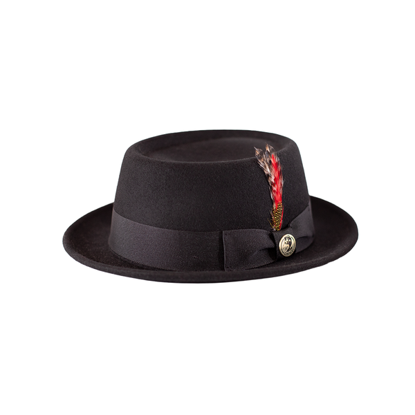 Pork Pie Hat Black – Gunthers Supply And Goods