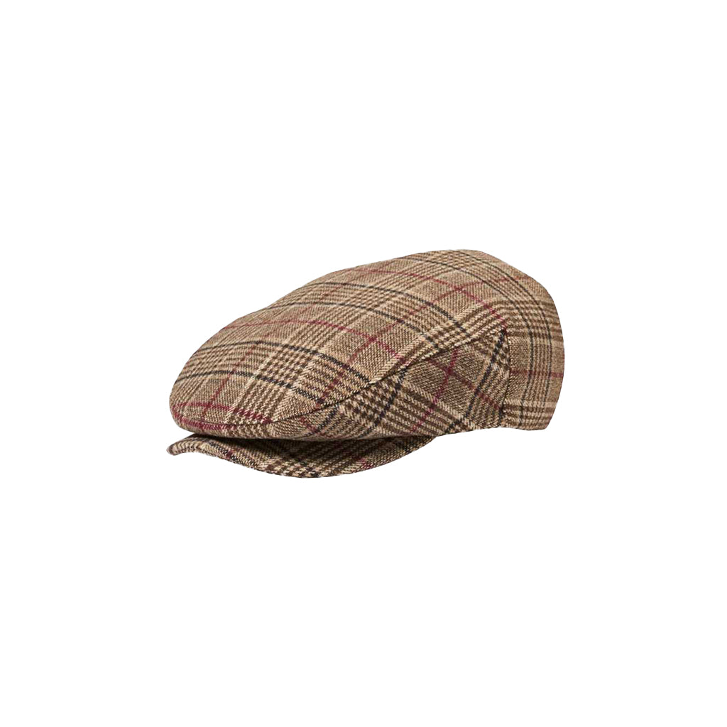 20th Anniversary Hooligan Flat Cap Brown Plaid