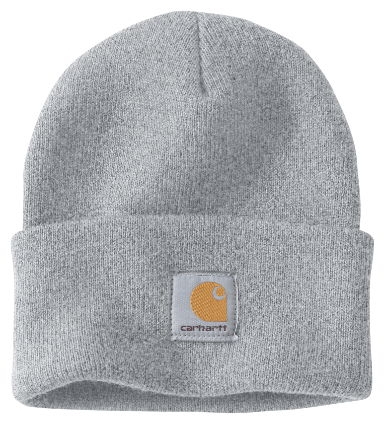 Carhartt Knit Cuffed Beanie Heather Grey