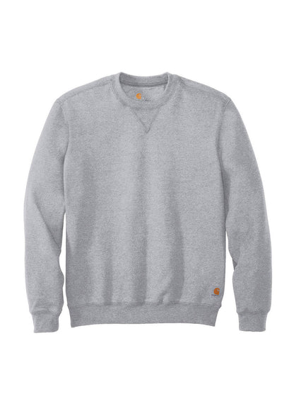 Loose Fit Midweight Crewneck Sweatshirt Heather Grey