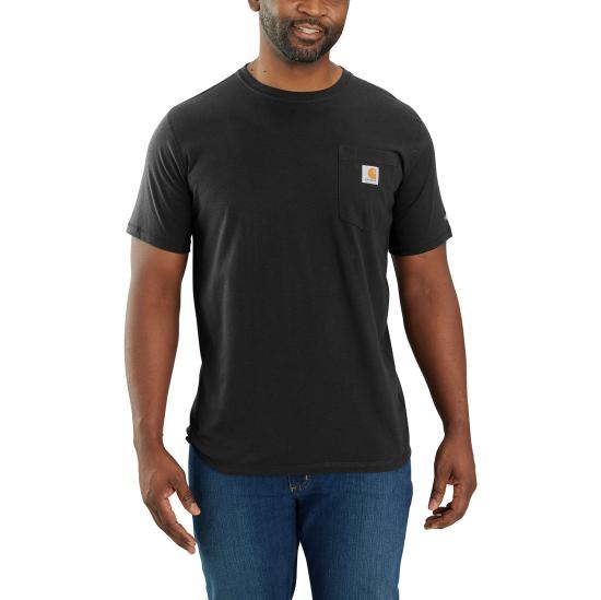 Force Relaxed Fit S/S Pocket Tee Black