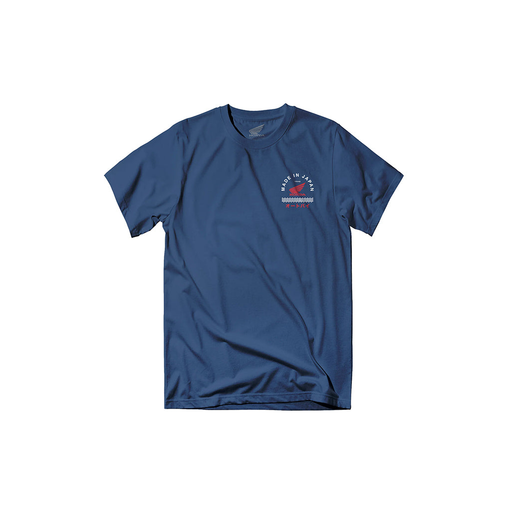 Last Lap Tee Navy