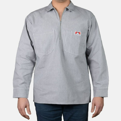 Half Zip Long Sleeve Hickory