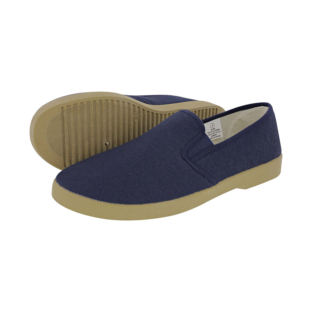 Zig Zag Wino Shoes – Navy Blue Slip-Ons (Size 9.5)