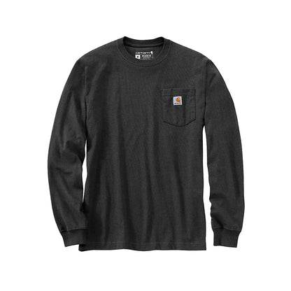 Long-Sleeve Pocket C Graphic T-Shirt Carbon Heather