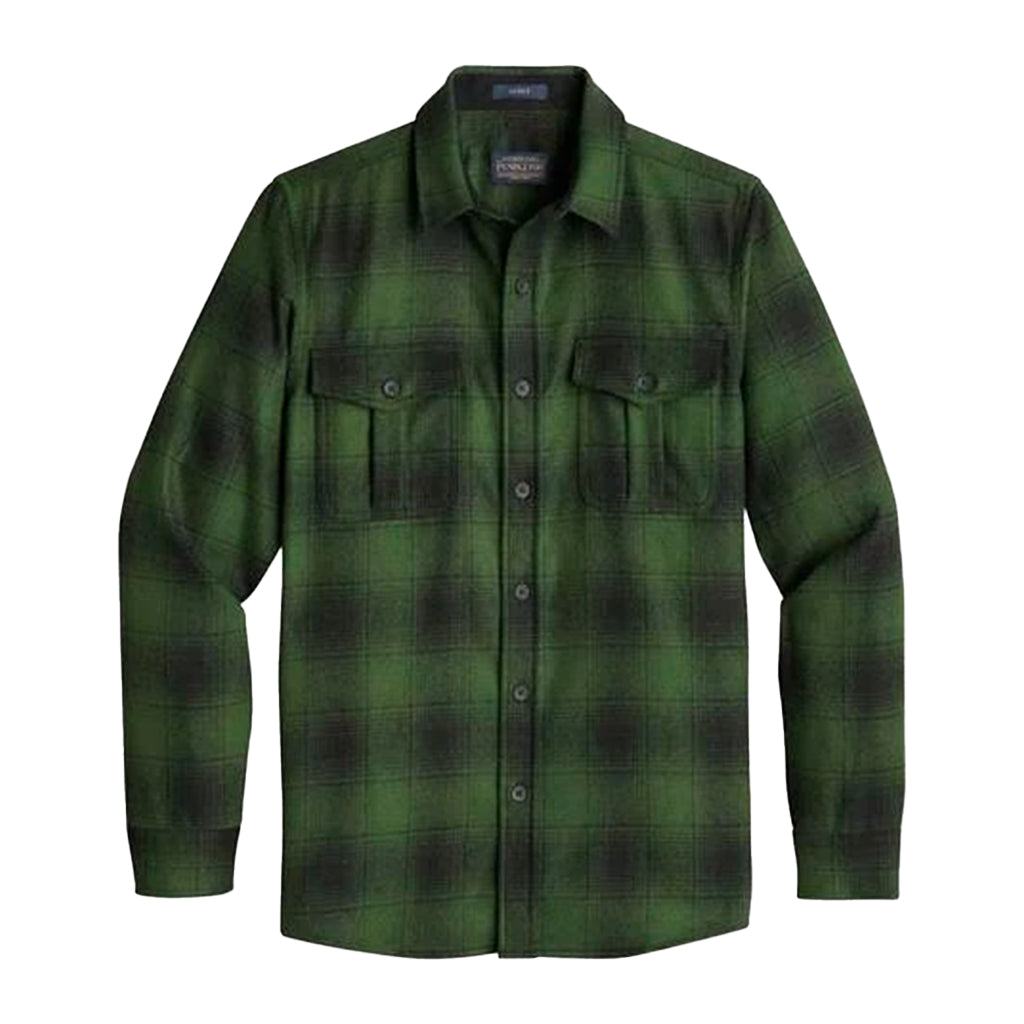 Scout Shirt Green/Black Plaid 22'