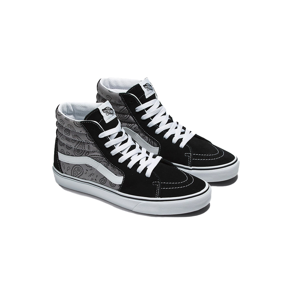 Sk8 Hi Paisley Grey/True White