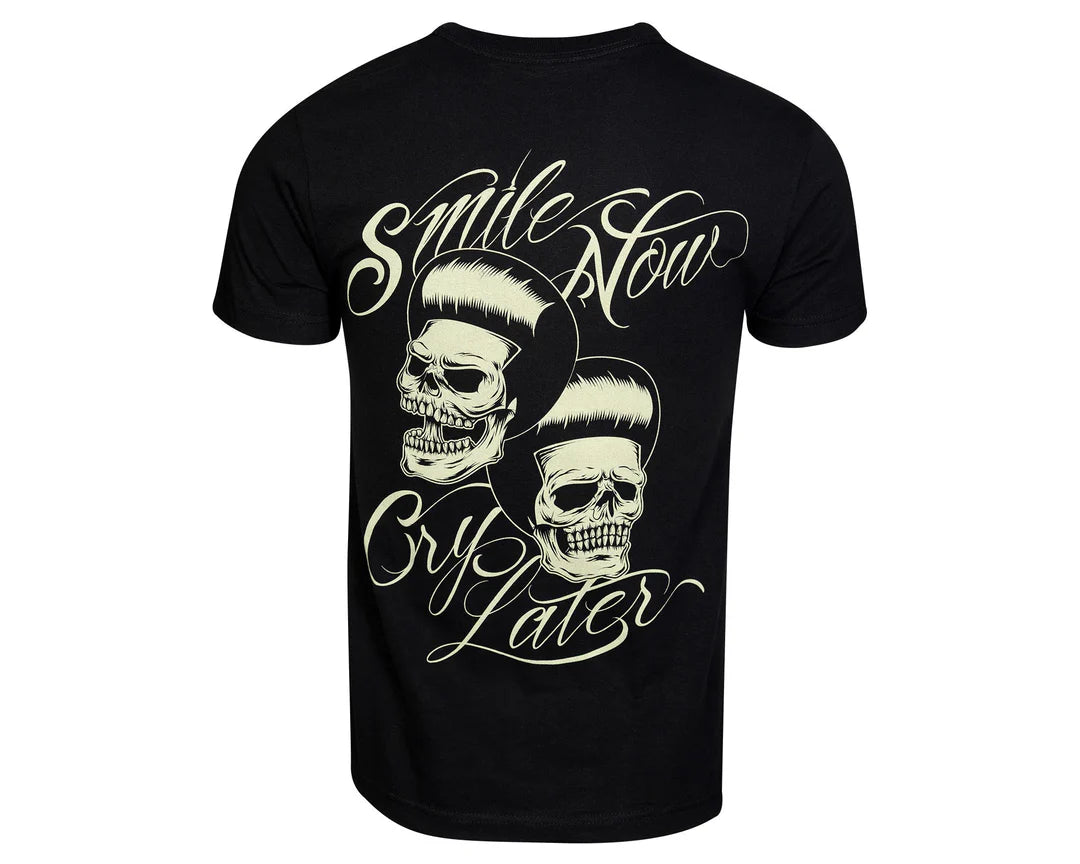 Smiley Tee Black