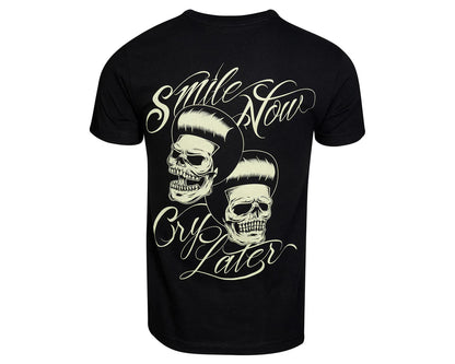 Smiley Tee Black