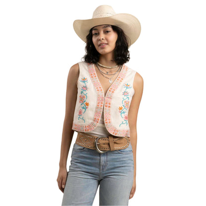 Frontier Vest Vintage White