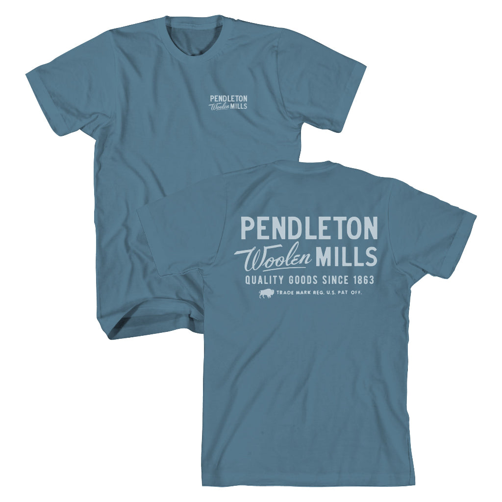 General Logo Steel/Light Blue
