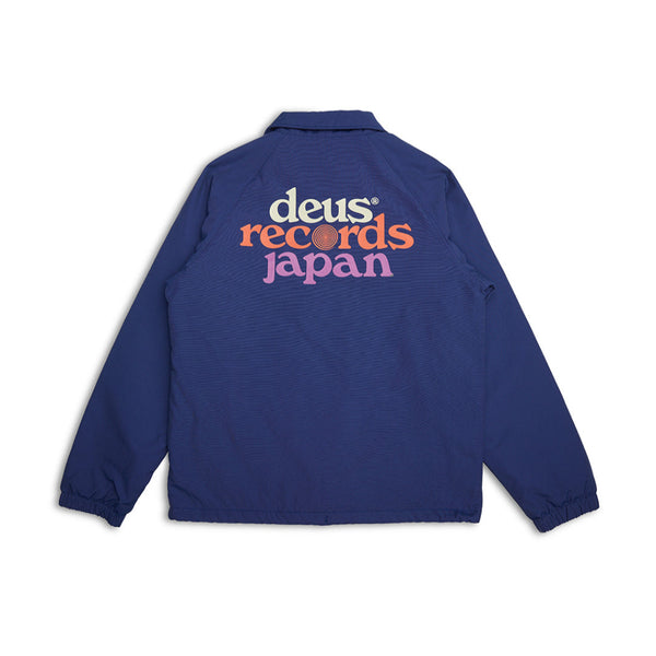 Deus Ex Machina | Strata Coach Jacket Patriot Blue | Jackets