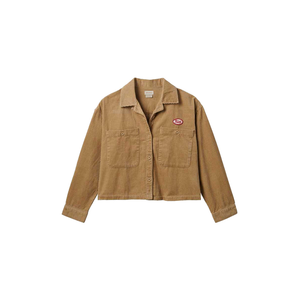 Utopia L/S Overshirt Sand Corduroy