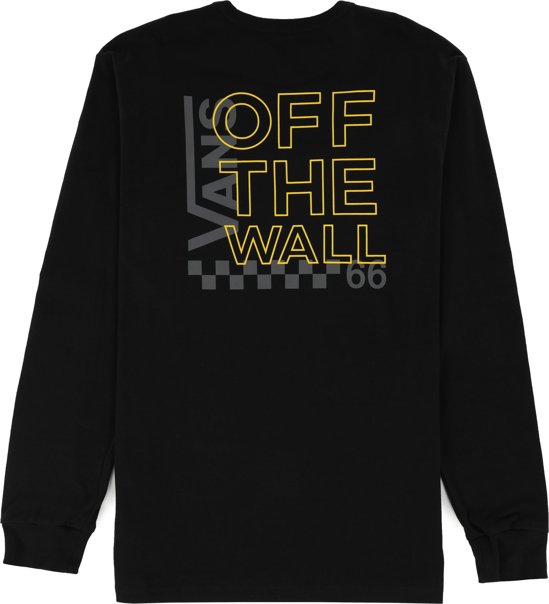 Off The Wall Classic Outlined L/S Tee