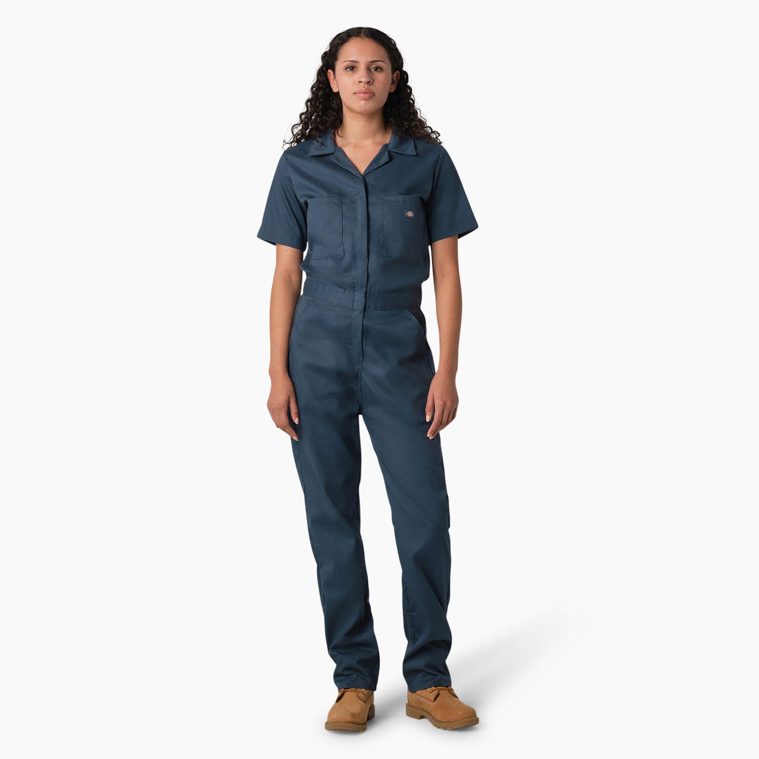 Womens Flex S/S Coveralls Navy