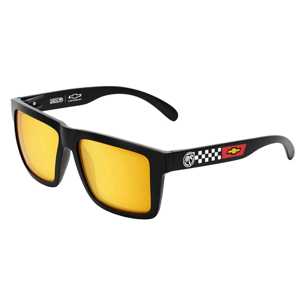 Heat Wave Visual Vise Z87 Sunglasses Black Frame: Ultra Black Lens w/ Polarized Ultra Black Lens
