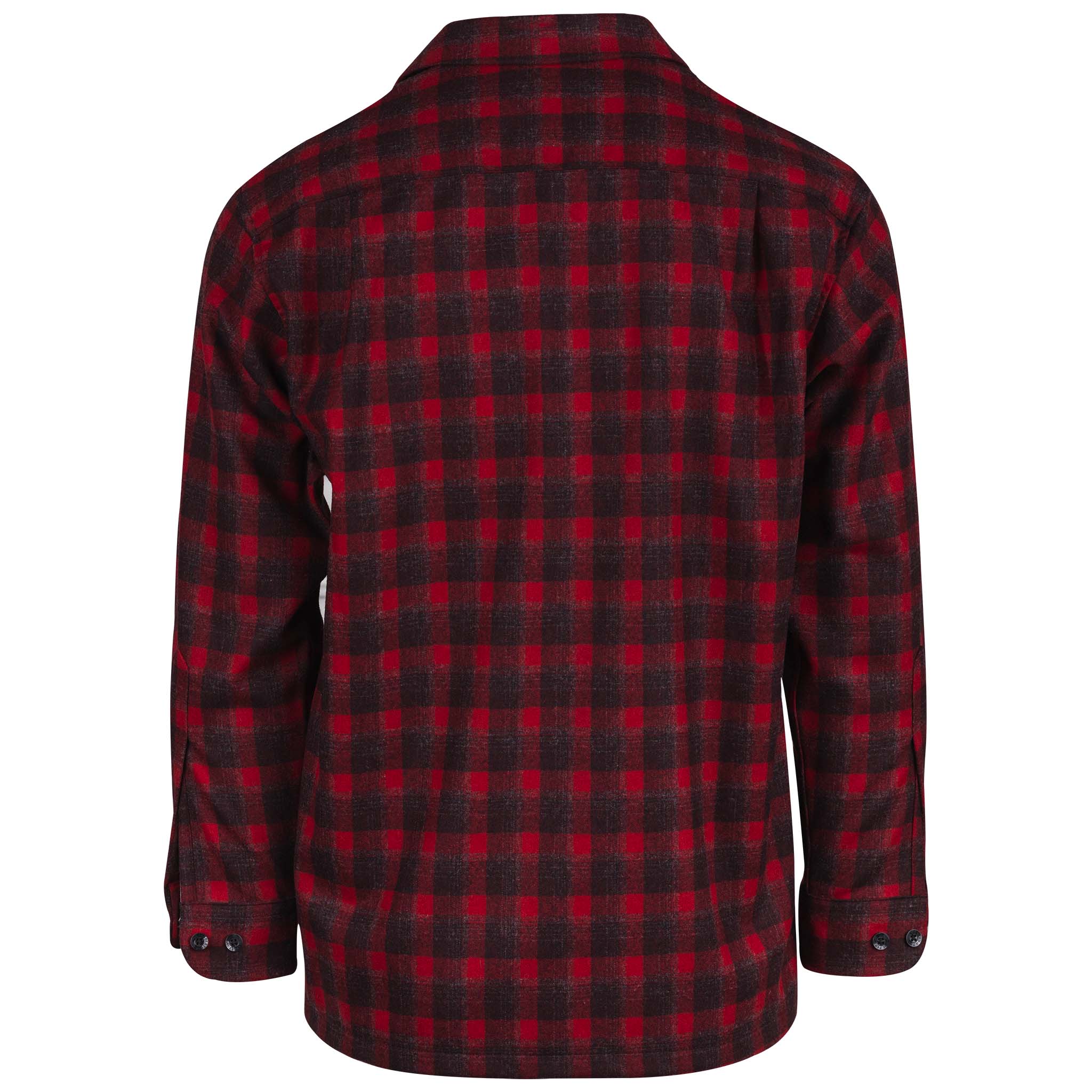 Board Shirt Red/Dark Red Plaid Back