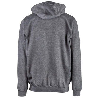 Carhartt Zip Up Hoodie Heather Grey Back