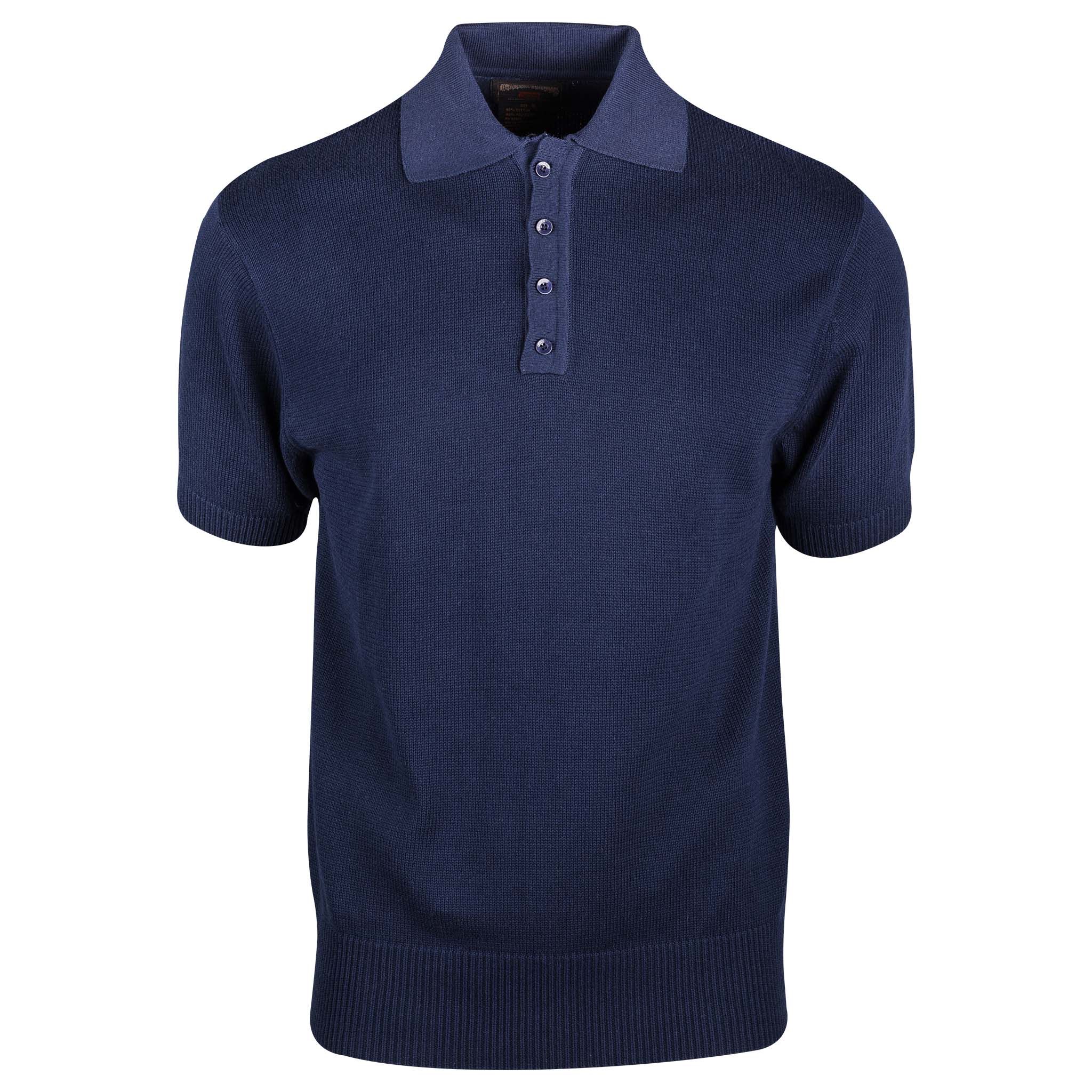 Charlie Brown Shirt Navy Solid Front