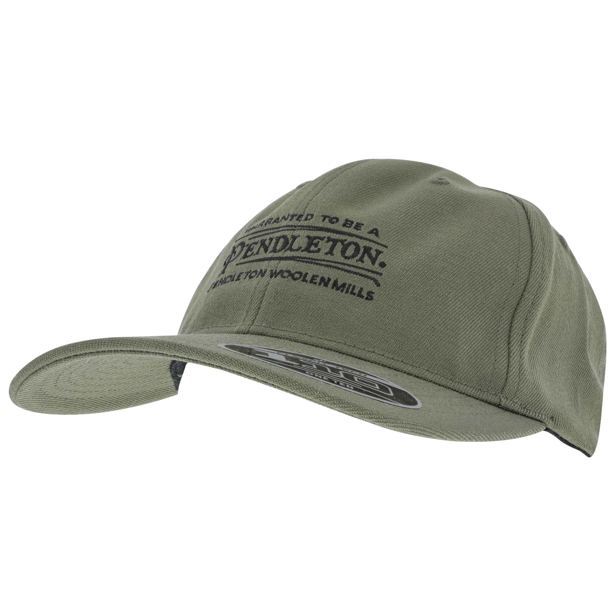 Embroidered Hat Green Front