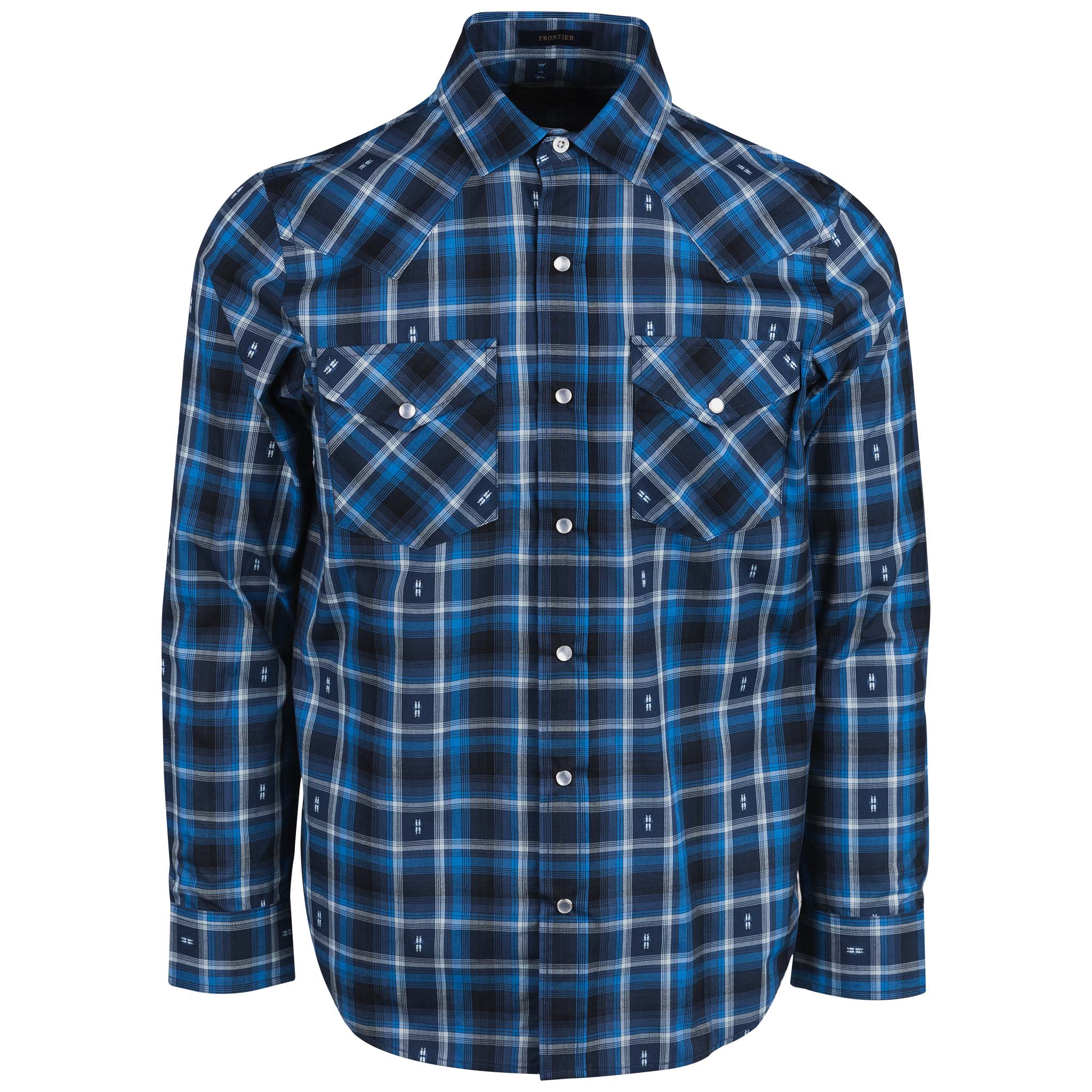 Frontier Long Sleeve Western Shirt Front