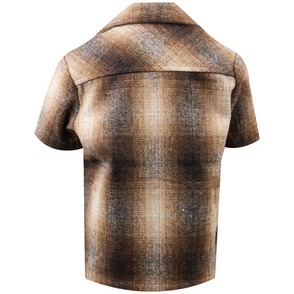Kids Short Sleeve Wool Shirt