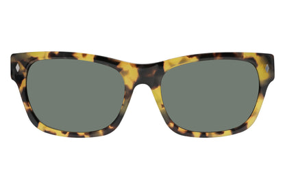 Tres Noir The 45's Blonde Tortoise Glasses Front View