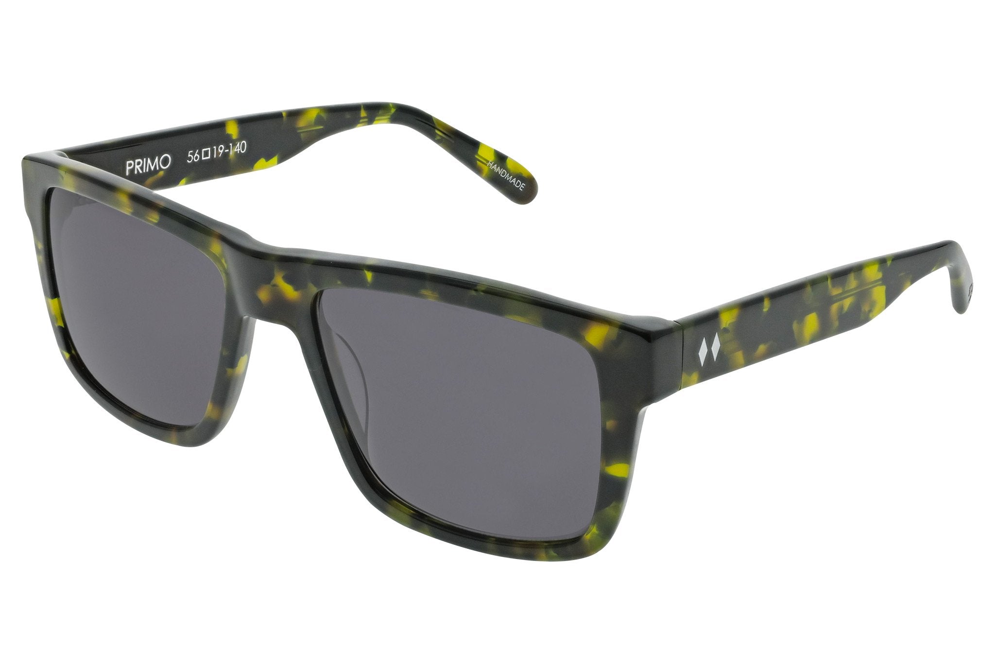 Tres Noir Primo Gator Glasses Front Angle View