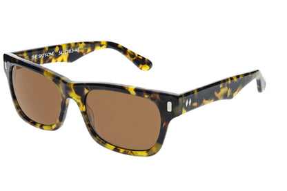 Tres Noir Sixty One Blonde Tortoise Glasses Front Angle View