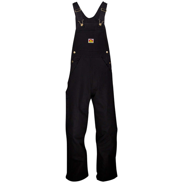Kläuseクロイゼ overalls black S ben-davis-black-bib-overalls-