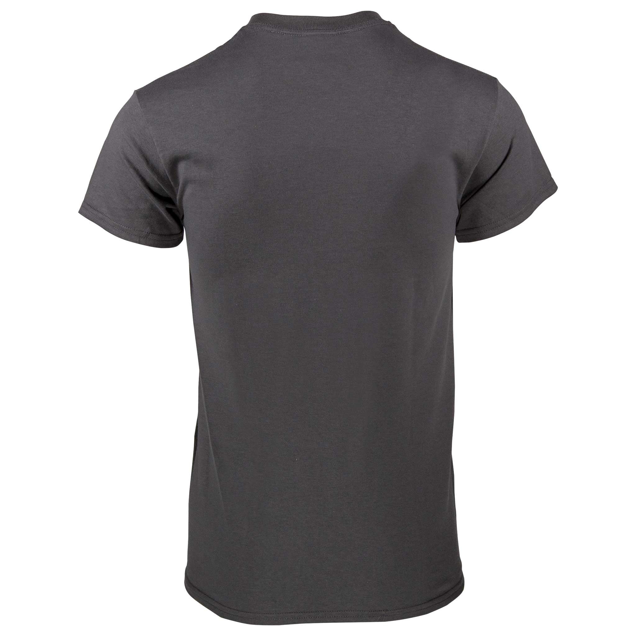 the back of a ben davis Classic Pocket Tee Charcoal color