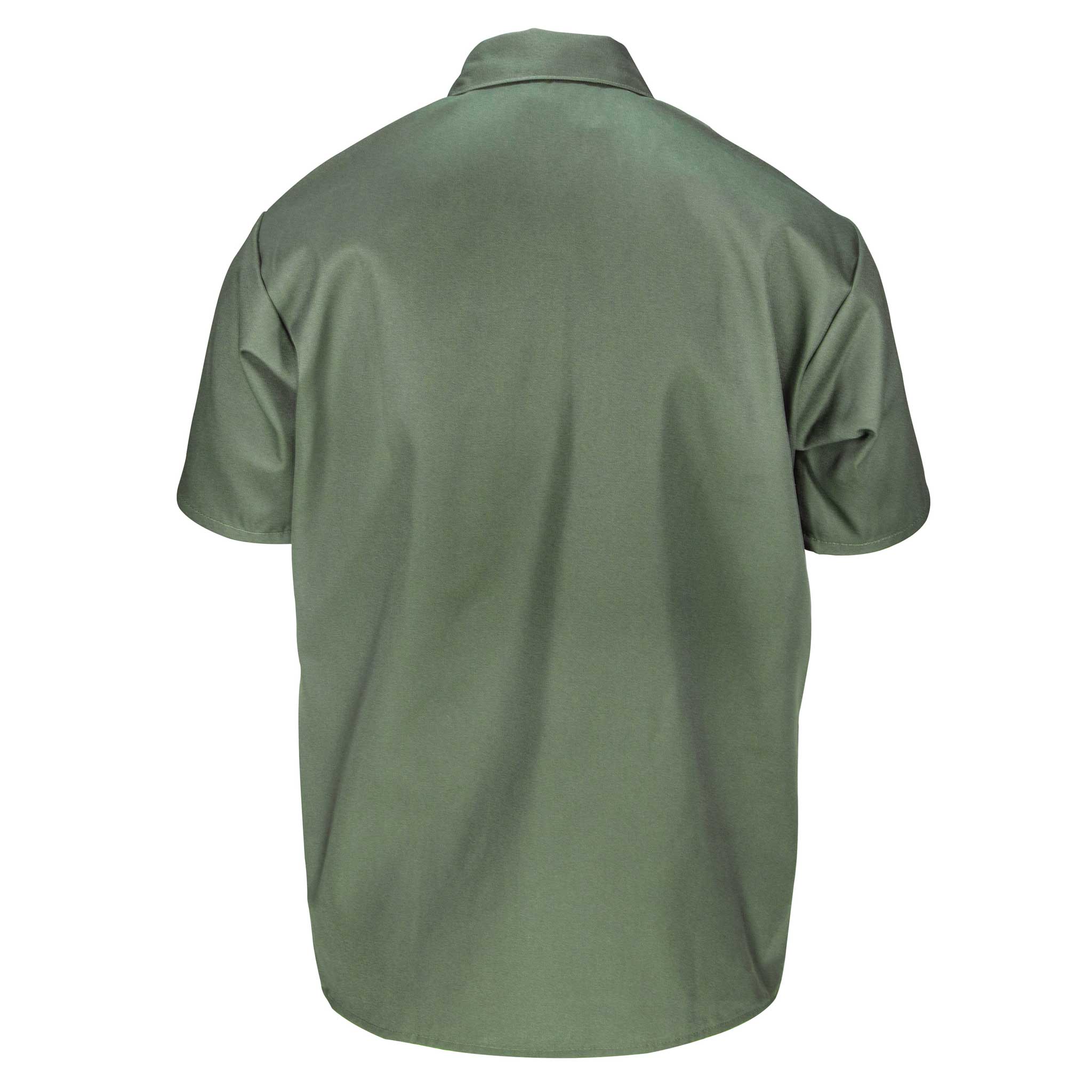 Half Zip Short Sleeve Olive