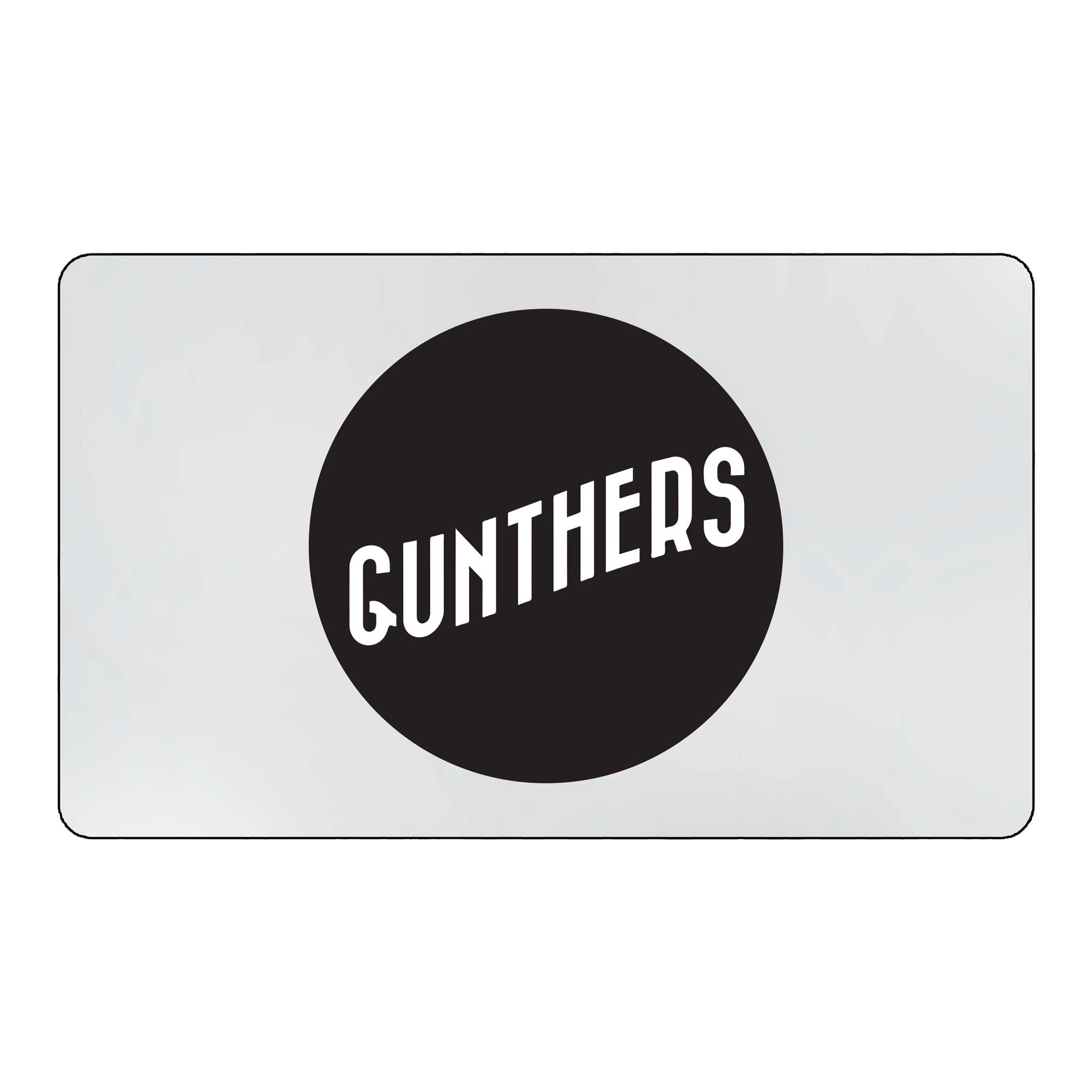 Gunthers Gift Card