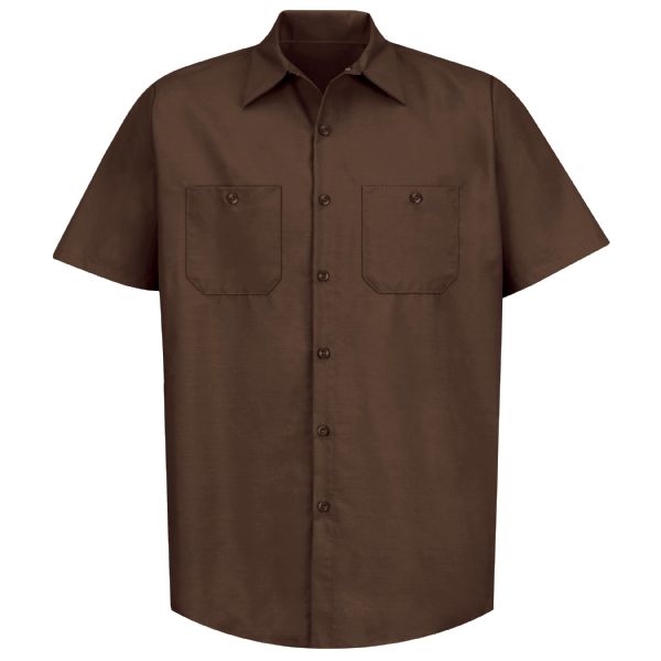 Industrial Work Shirt Brown