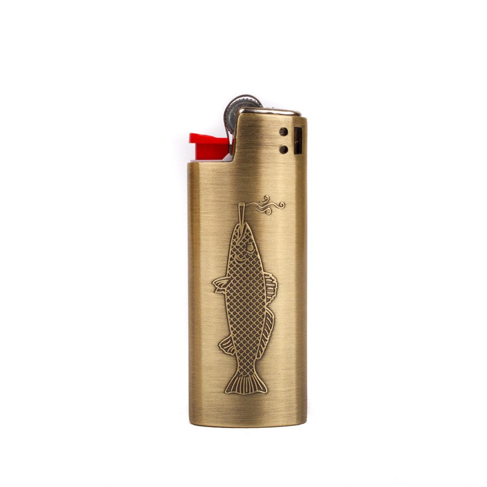Smoking Fish Lighter Case Small