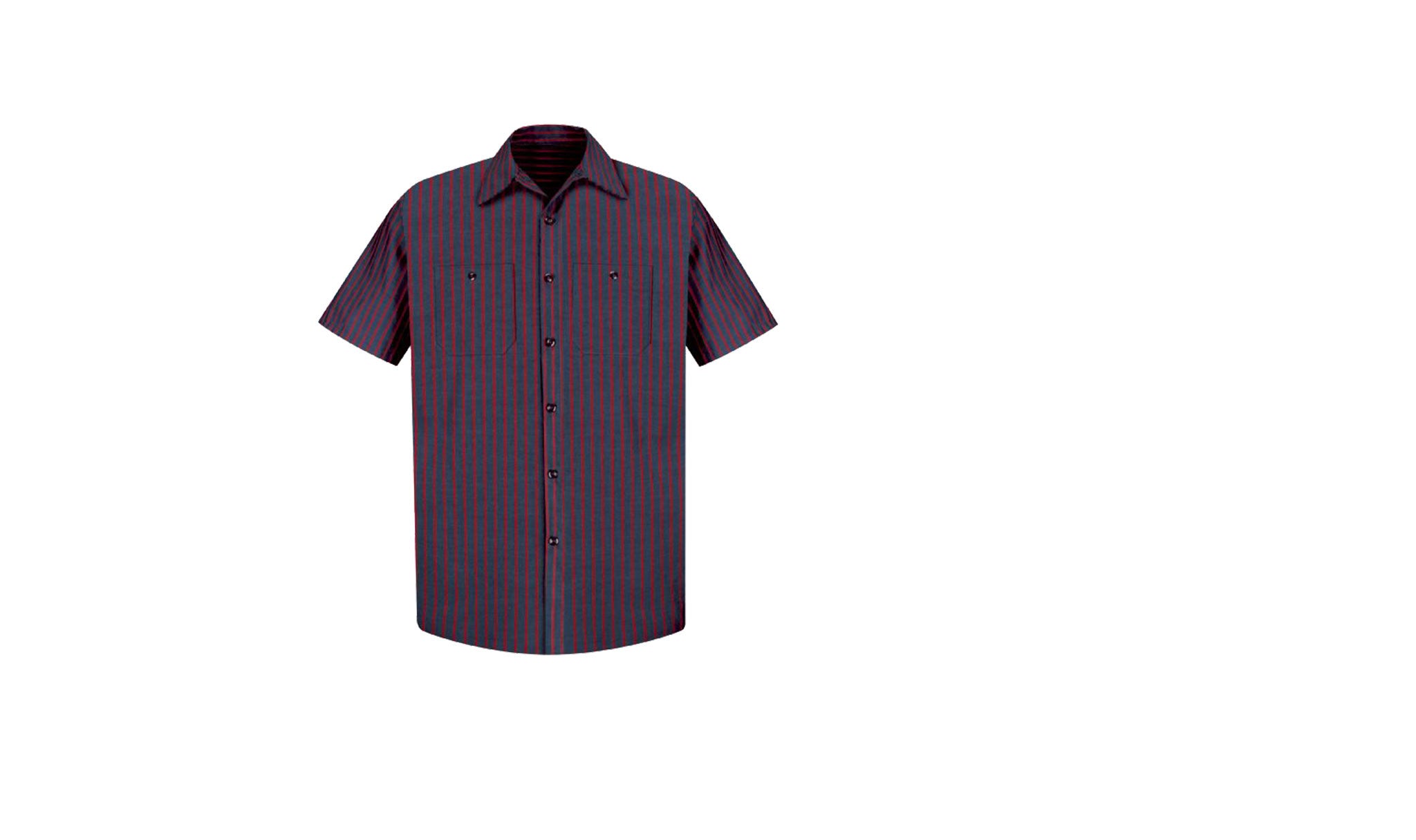 Industrial Stripe Work Shirt RN
